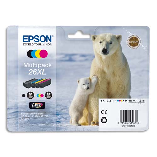 Epson Cartouches Jet d'encre C13T26364010