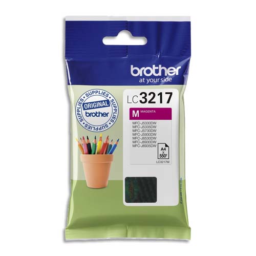 Brother Cartouches Jet d'encre LC3217M