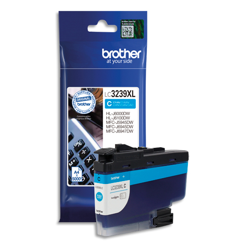Brother Cartouches Jet d'encre LC3239XLC