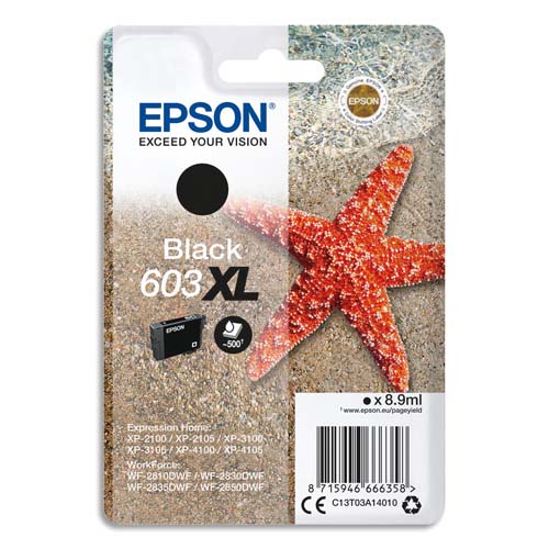 Epson Cartouches Jet d'encre C13T03A14010