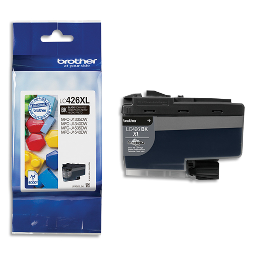 Brother Cartouches Jet d'encre LC426XLBK
